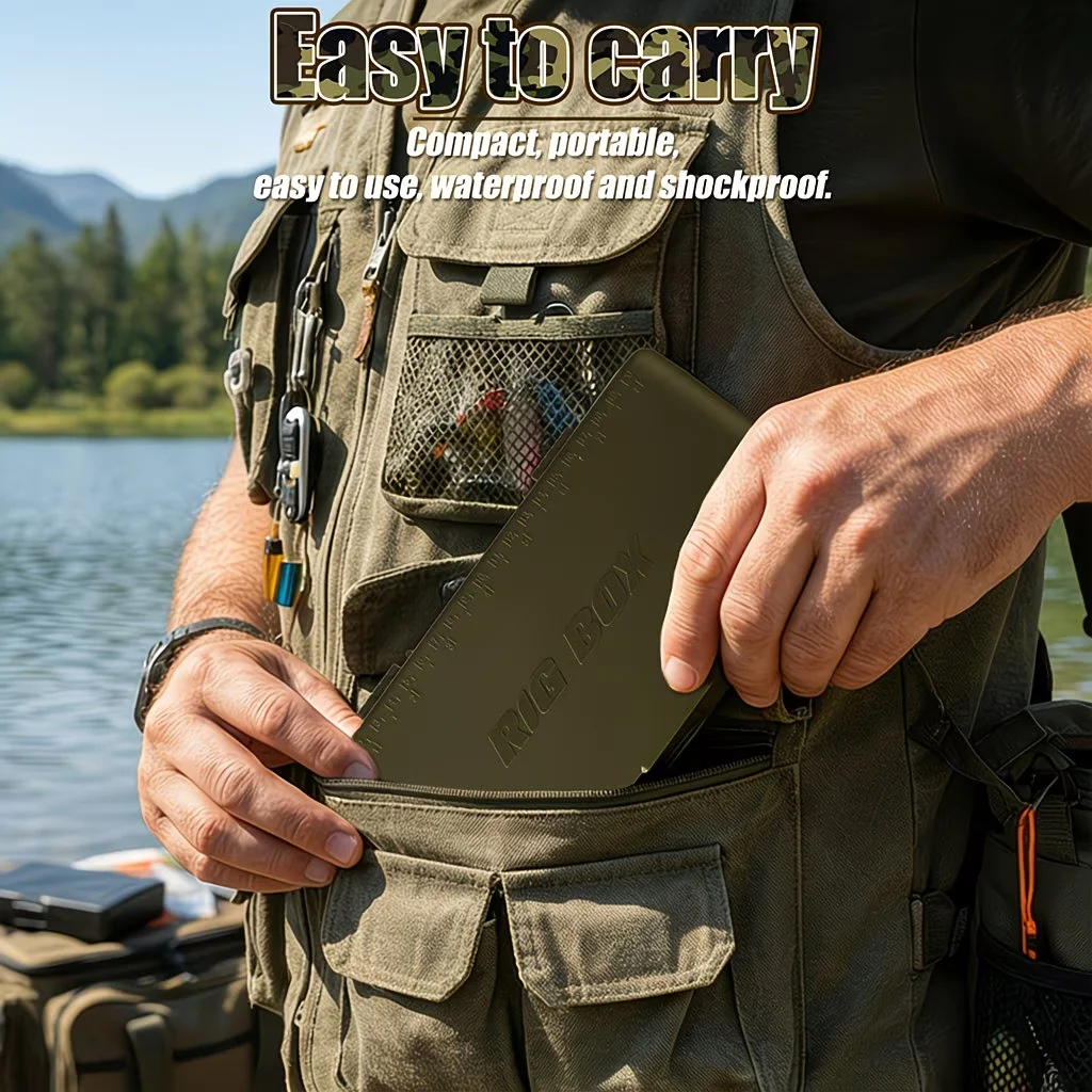 Estuche para aparejos y montajes de anzuelo