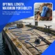 Goture cuerda para peces vivos con hebilla bloqueo pesca submarina - imagen 4