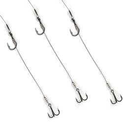 Juego aparejos pesca marítima acero inoxidable con señuelos y accesorios