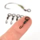 Hirisi AE008 Conectores giratorios de pesca con anilla sólida - imagen 2