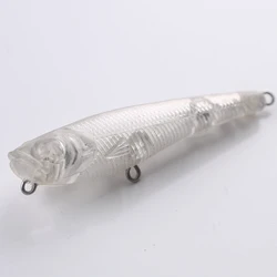 FREE FISHER señuelos de lápiz transparentes DIY para lubina