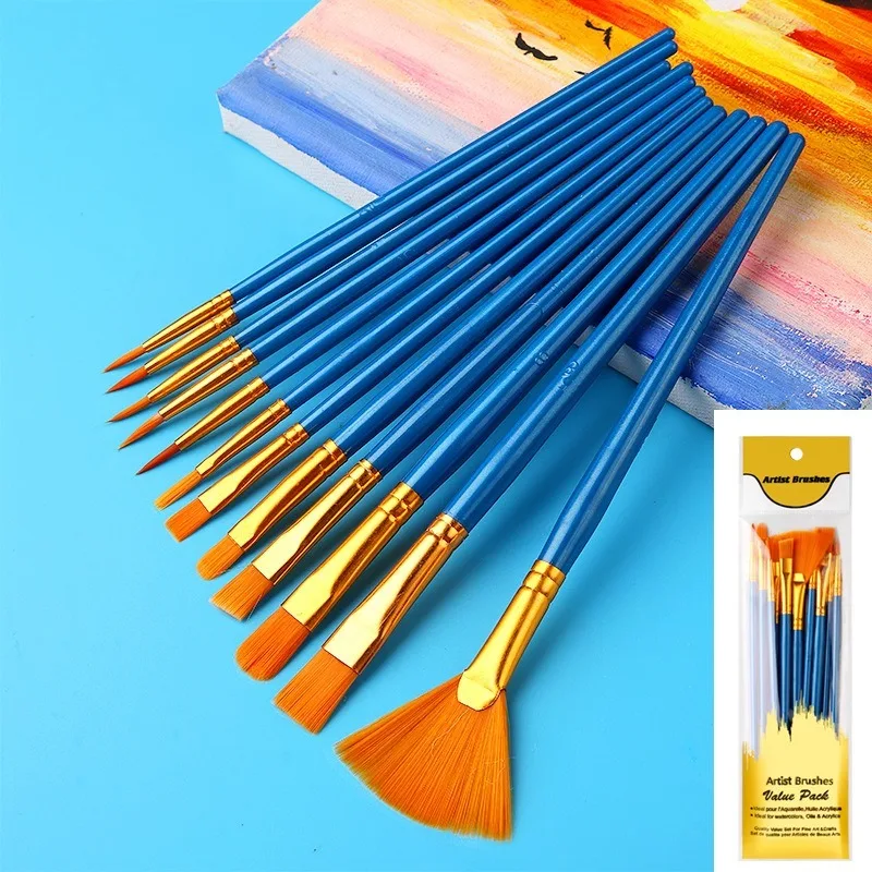 Pinceles del set para pintura