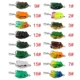 FTK Thunder Frog Mini señuelo de trucha de silicona con brillo metálico - imagen 3
