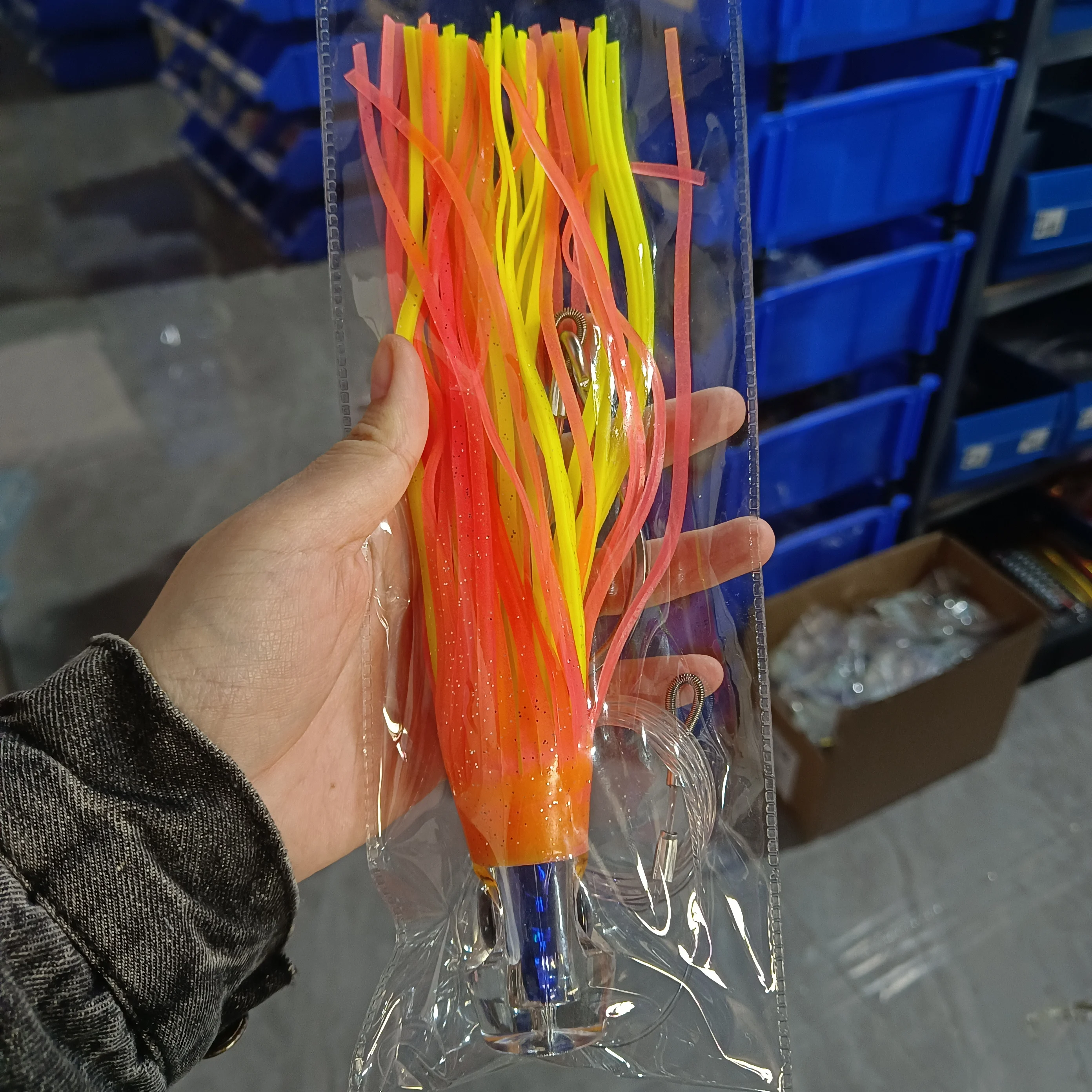 OBSESSION Mahi Marlin Wahoo – Señuelo pulpo blando 110g - imagen 5