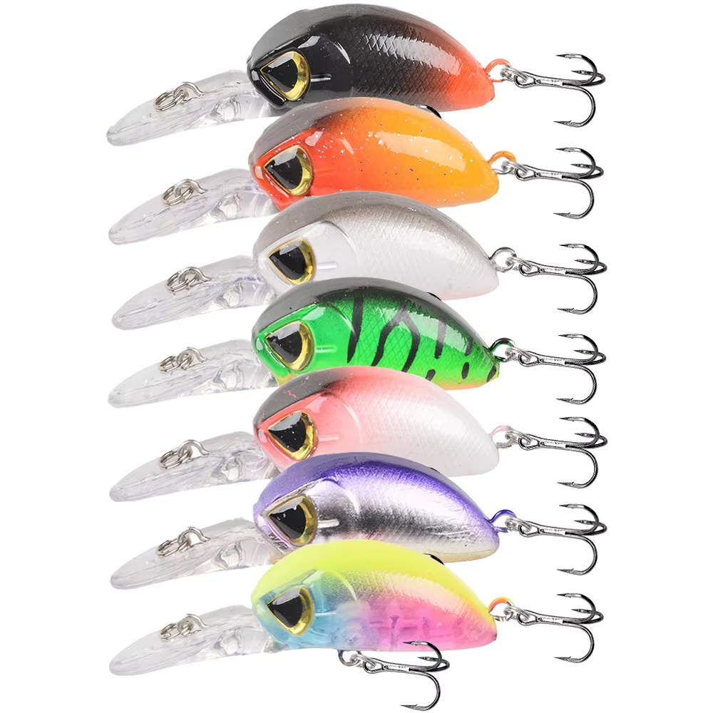 Señuelo Minnow flotante Japan Hot 5.5 cm para lubina y lucio - imagen 3