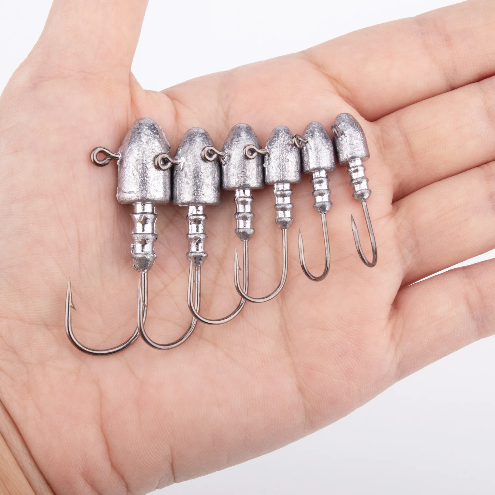 Anzuelos Jigging cabeza de bala, plomo para lubina y trucha lanzado - imagen 2