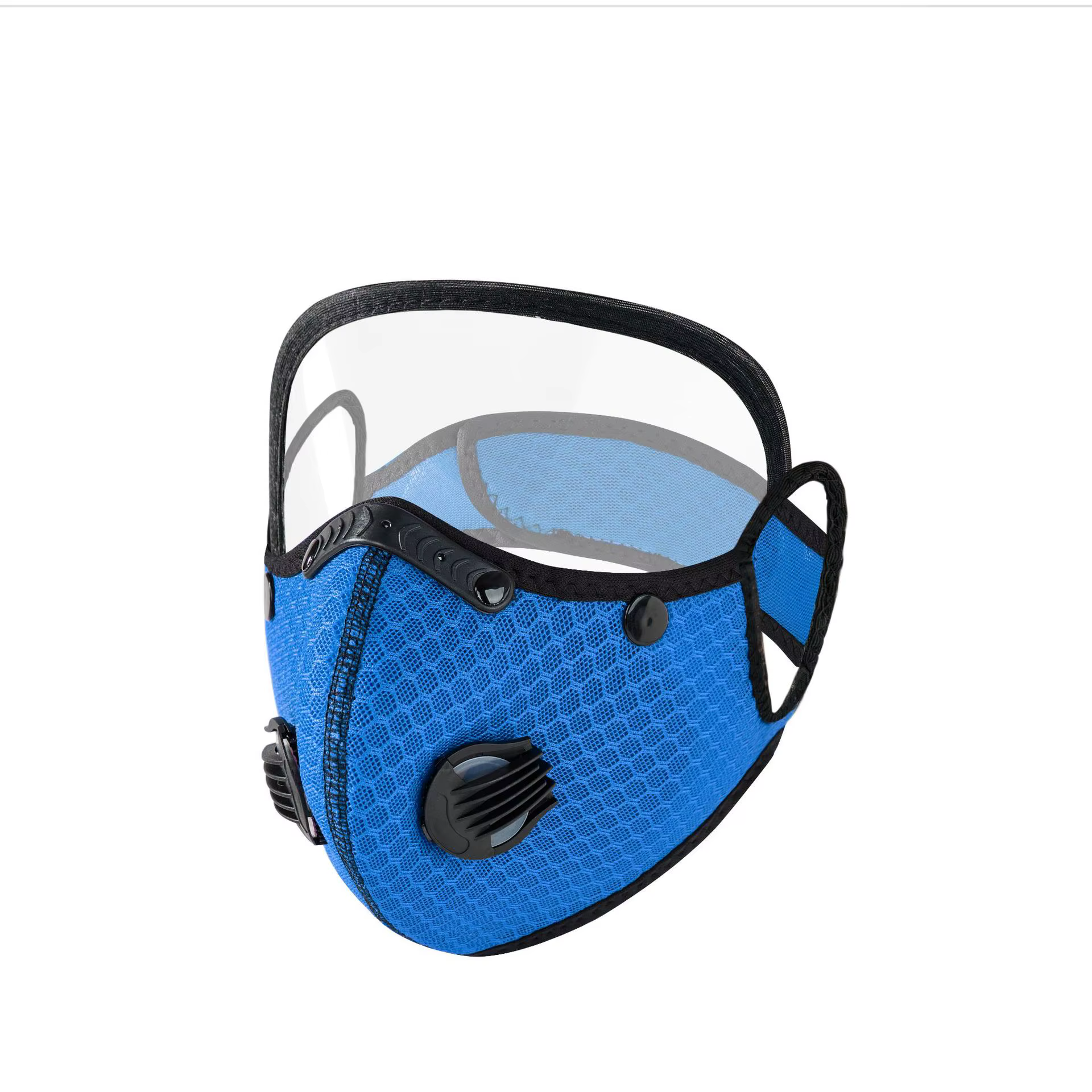 Máscara de Ciclismo MTB con Filtro Carbón Activado Antivaho - imagen 3