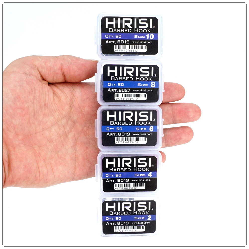 Anzuelos de carpa con púas Hirisi recubiertos PTFE, acero carbono - imagen 2
