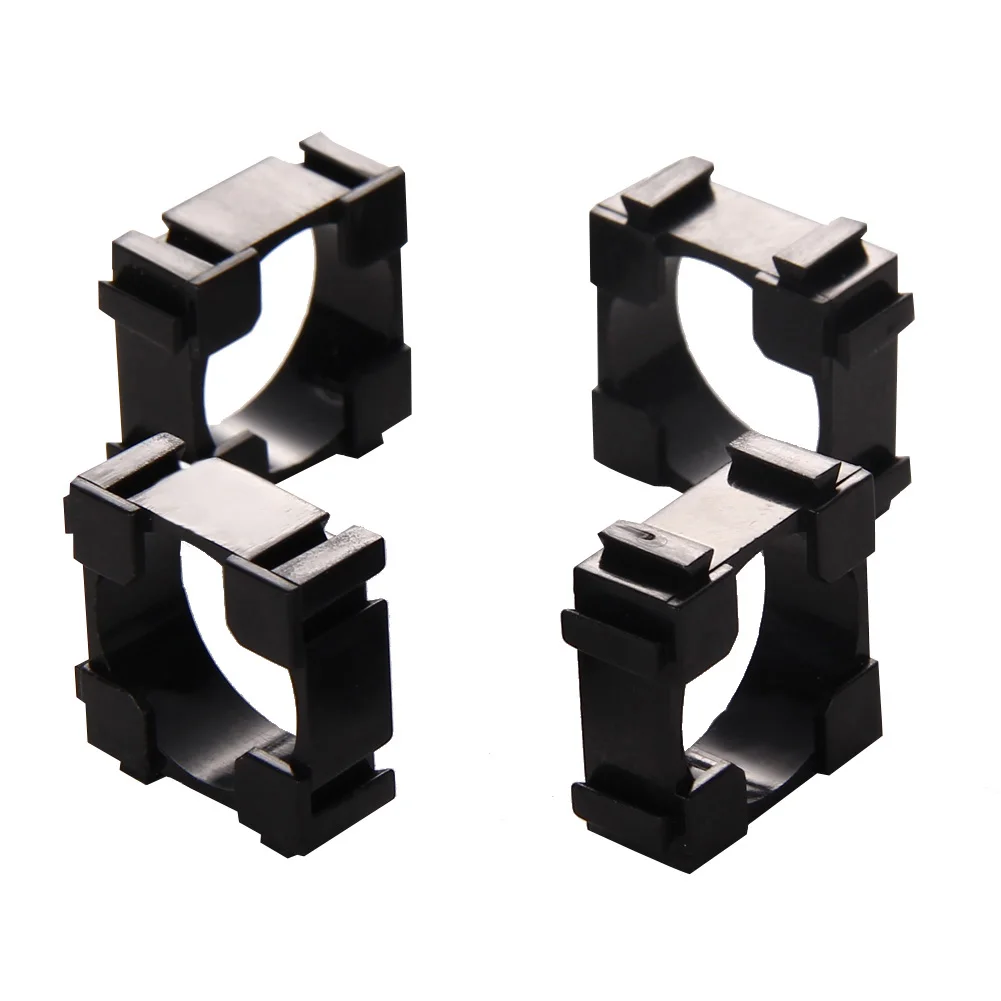 Soporte de pilas 18650 cilíndricas antivibración de plástico - imagen 2