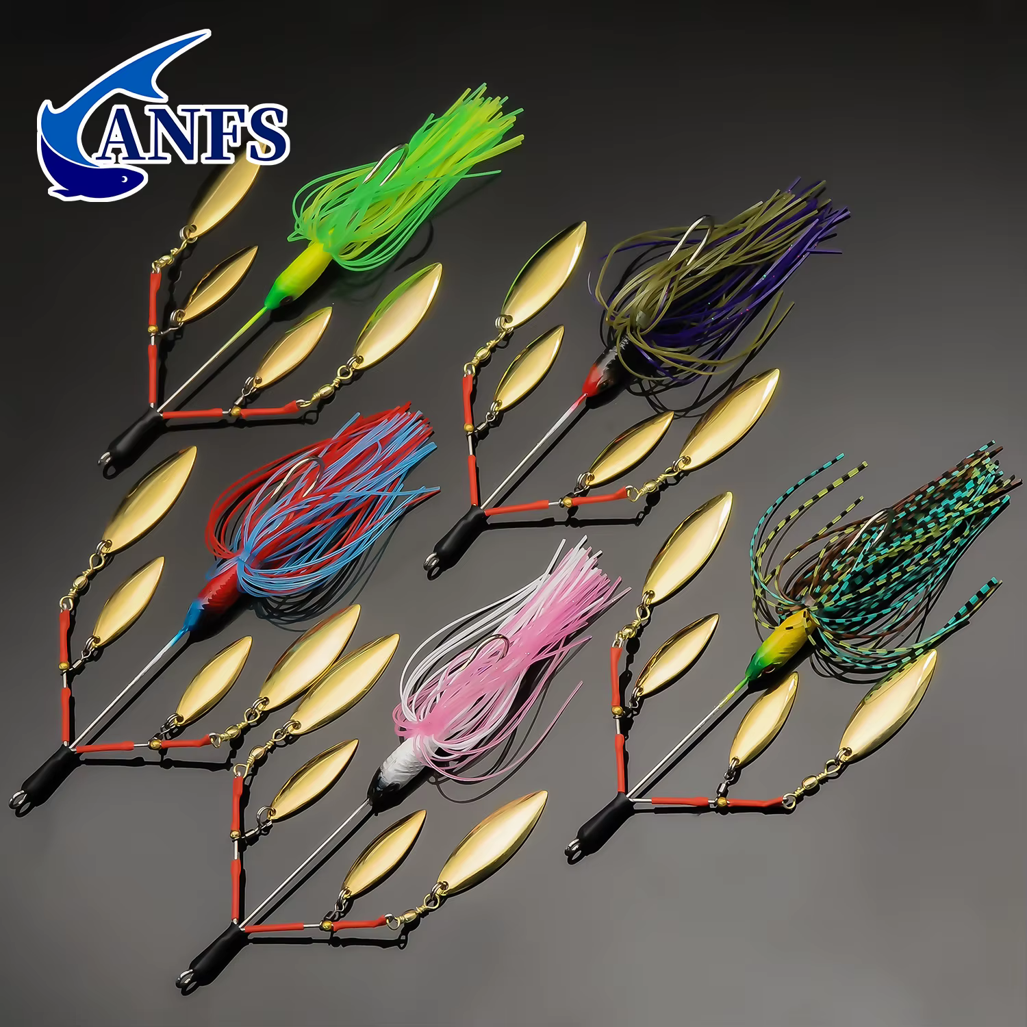 Spinnerbait ANFS para lubina y trucha