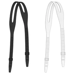 Correa gafas de buceo en silicona universal ligera y ajustable