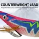 ShareShark Cebo de camarón luminoso con anzuelo para calamar - imagen 2