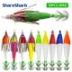 ShareShark Anzuelo luminoso de madera para calamar – doble capa - imagen 3