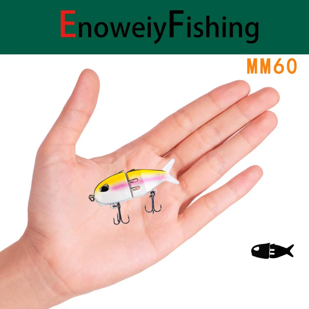 Crankbait Articulado para Buceo Profundo – Lubina - imagen 5