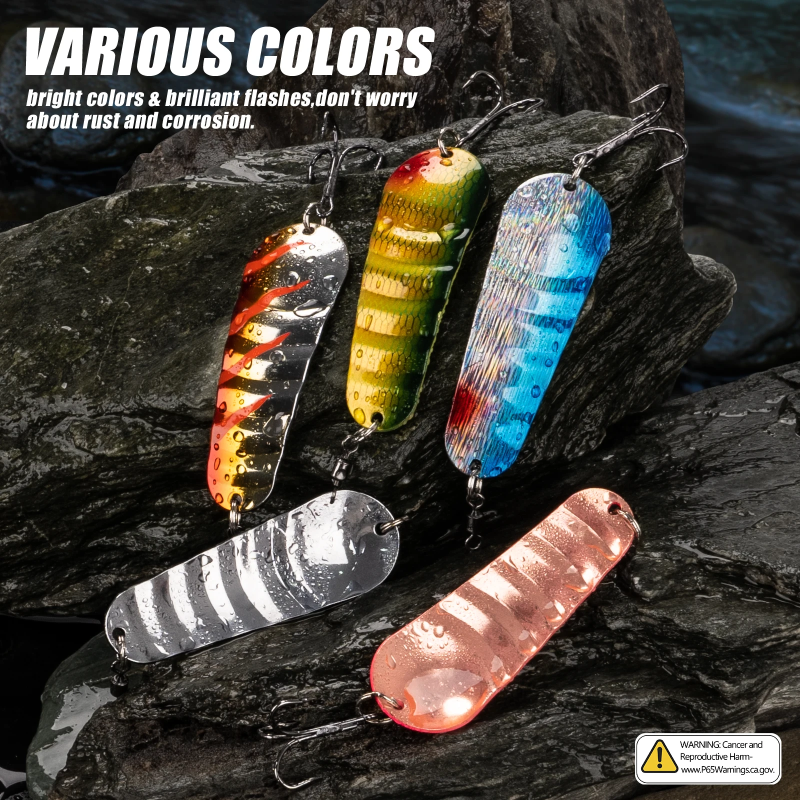 THKFISH Cuchara de Pesca para Trucha y Lucio – Señuelo Wobbler - imagen 5