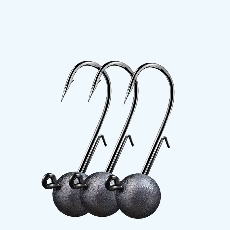 Jig Head Ned Redondo 3,5-15g – Anzuelo fuerte anticaída para vinilo - imagen 3