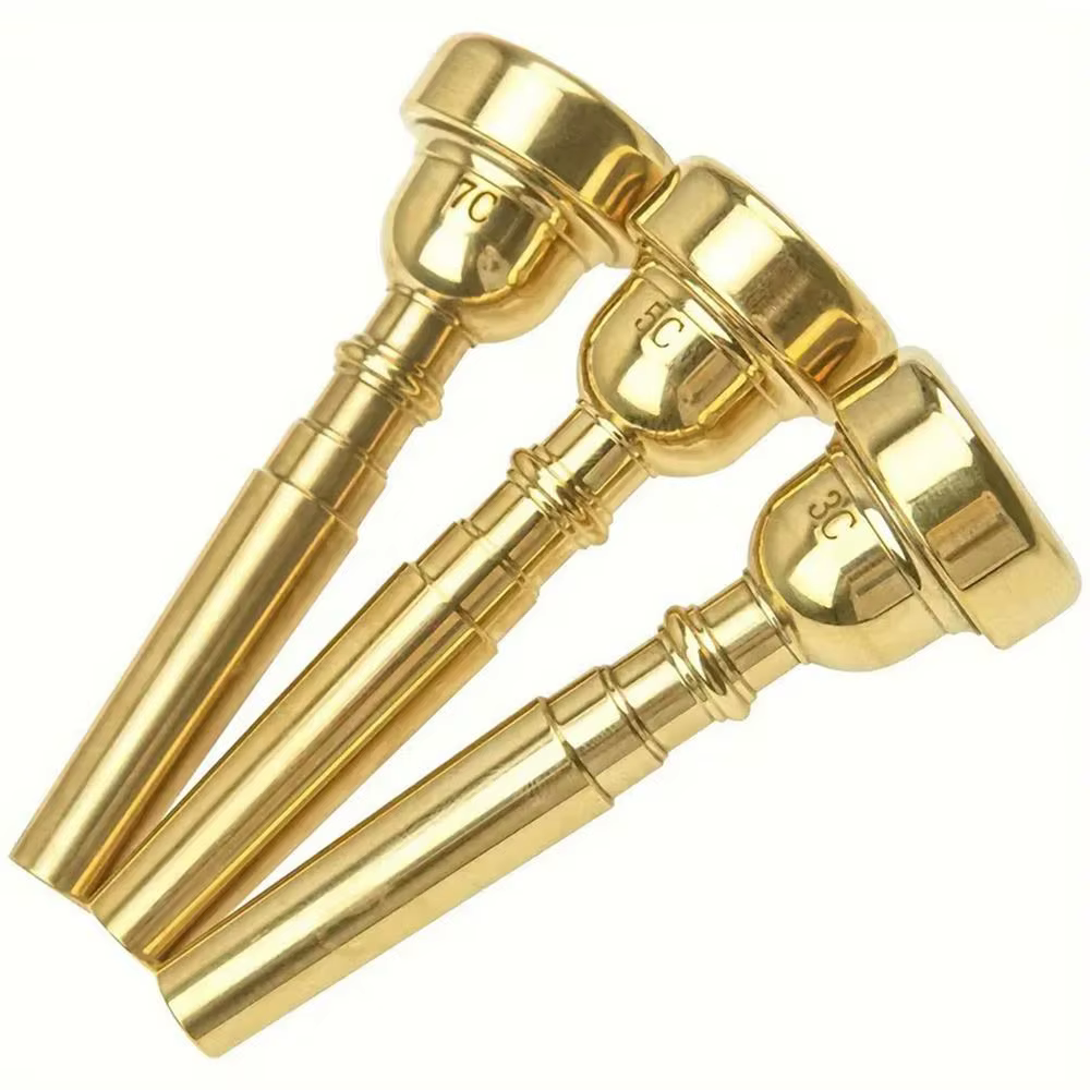 Boquilla trompeta universal para señuelos – acabado dorado/plateado - imagen 4