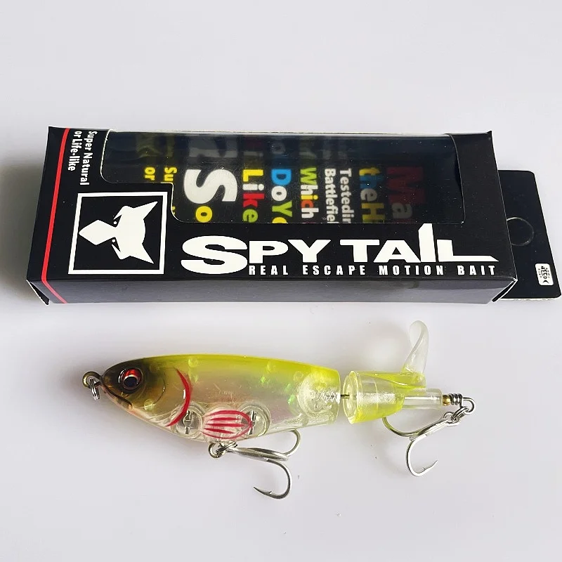 Señuelo de pesca japonés tipo tractor con ruido superficial