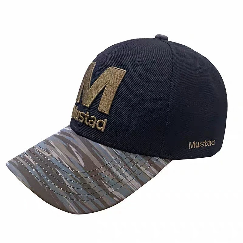 Gorra pesca camuflaje Mustad ajustable adulto primavera verano otoño - imagen 5