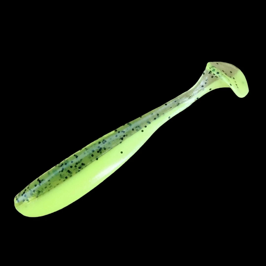 Shad de Silicona 50mm 1g con Cola en T – Vinilo para Lucio y Lubina - imagen 4