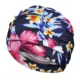 Gorro de natación extragrande estampado transpirable con protección