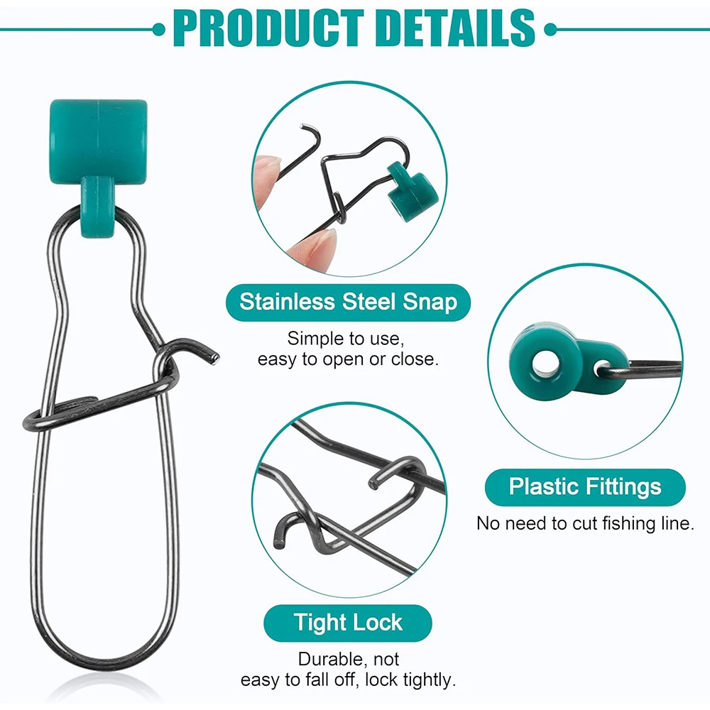 Plomos deslizantes para pesca Duo-Lock de acero inoxidable - imagen 2