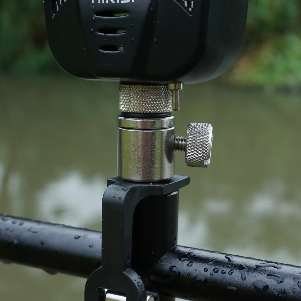 Hirisi conector rápido para alarma de pesca carpa acero inox - imagen 4
