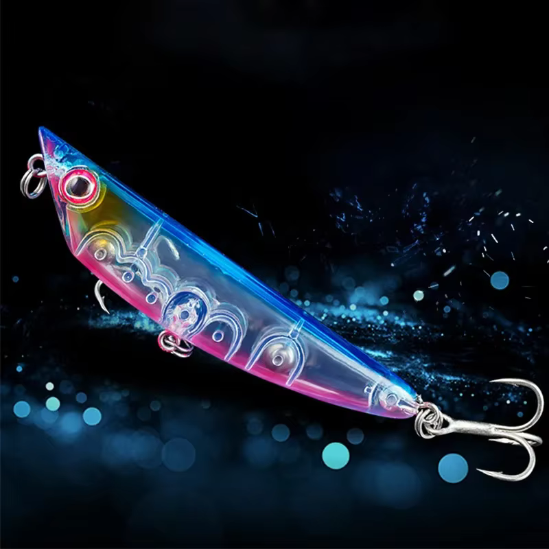 Jerkbait Pencil Flotante 80mm – Señuelo superficie para lubina - imagen 4