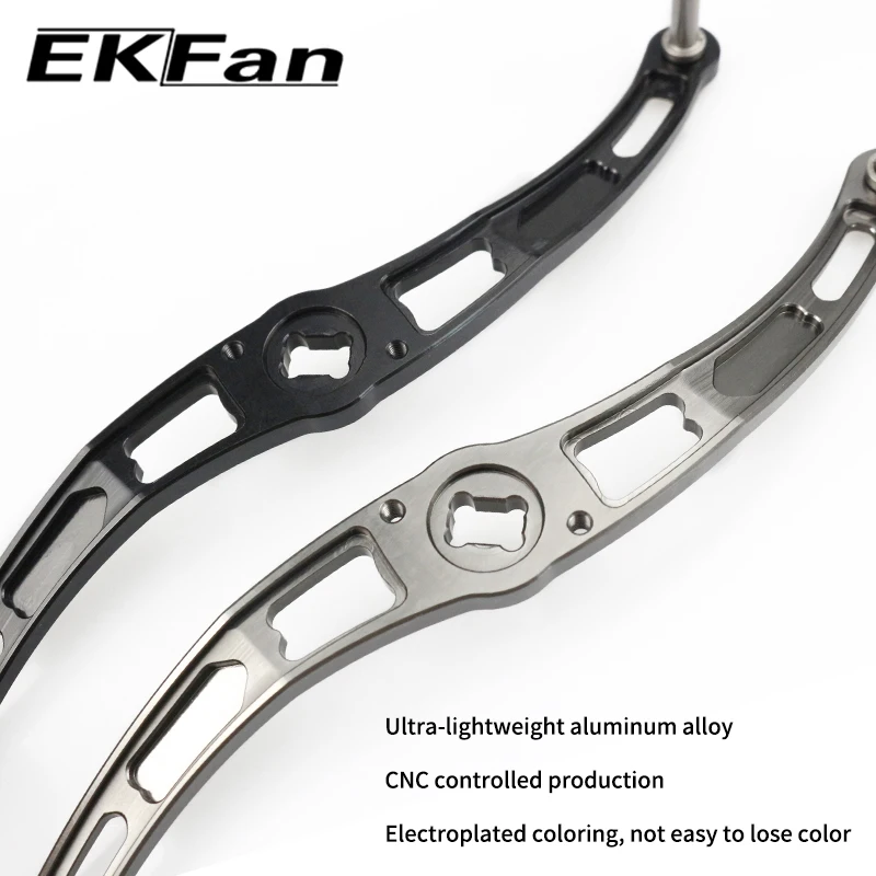 Tiradores EKFan para carrete baitcast – CNC ultraligeros - imagen 3
