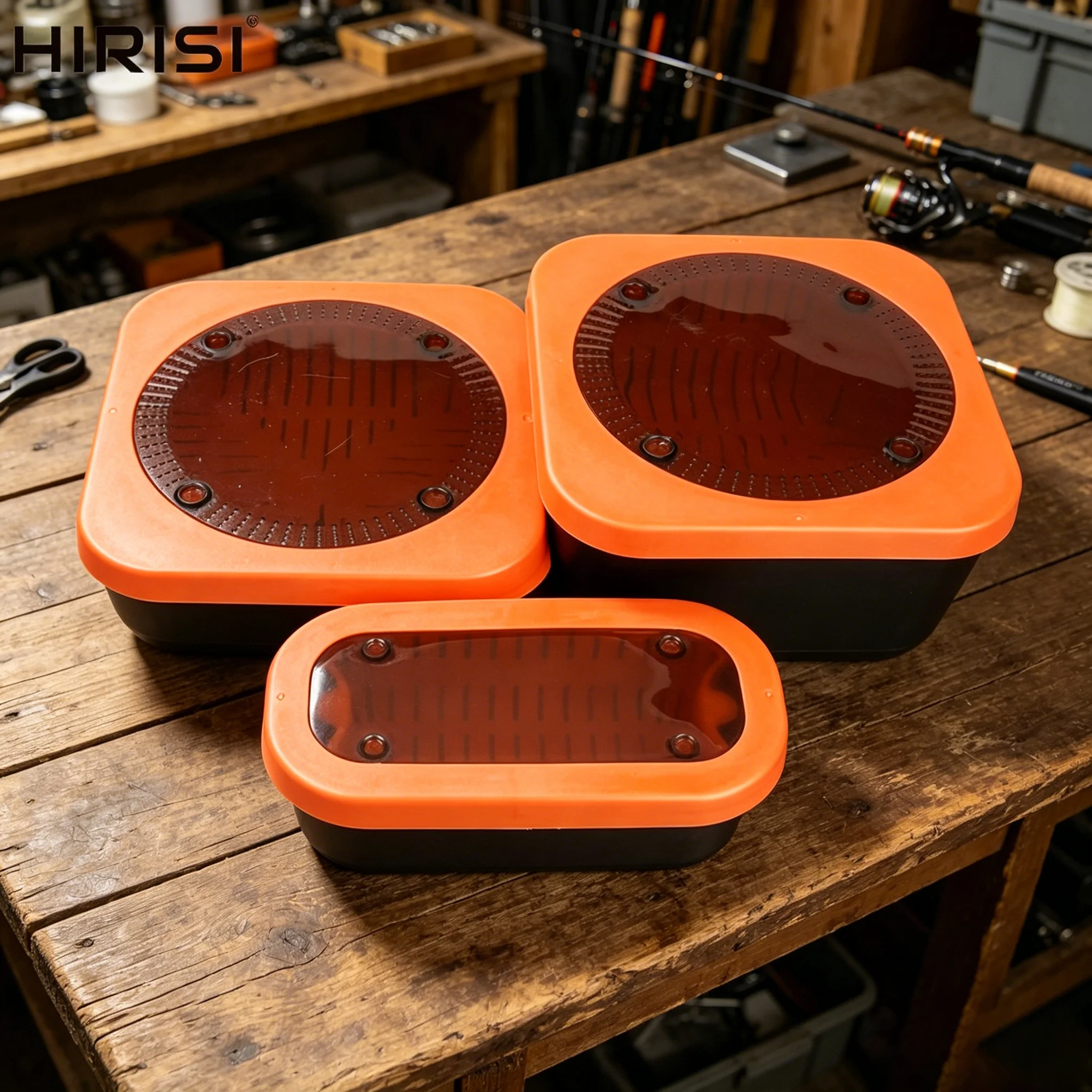 Caja de boilies y cebo para carpa con hair rig Hirisi - imagen 5