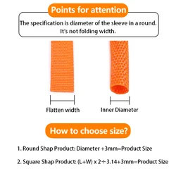 Funda termocontraíble para cables ignífuga aislante de PET