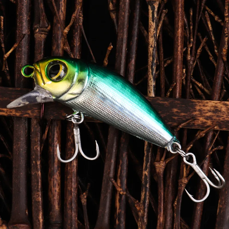 Señuelo tipo minnow de hundimiento lento