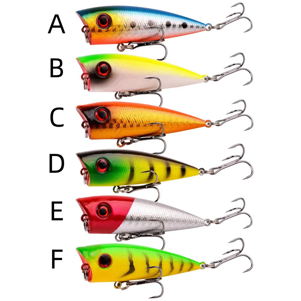 Popper Topwater con anzuelos triples para carpa - imagen 4
