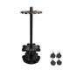 Soporte para cañas de garaje rotativo 360° de pie