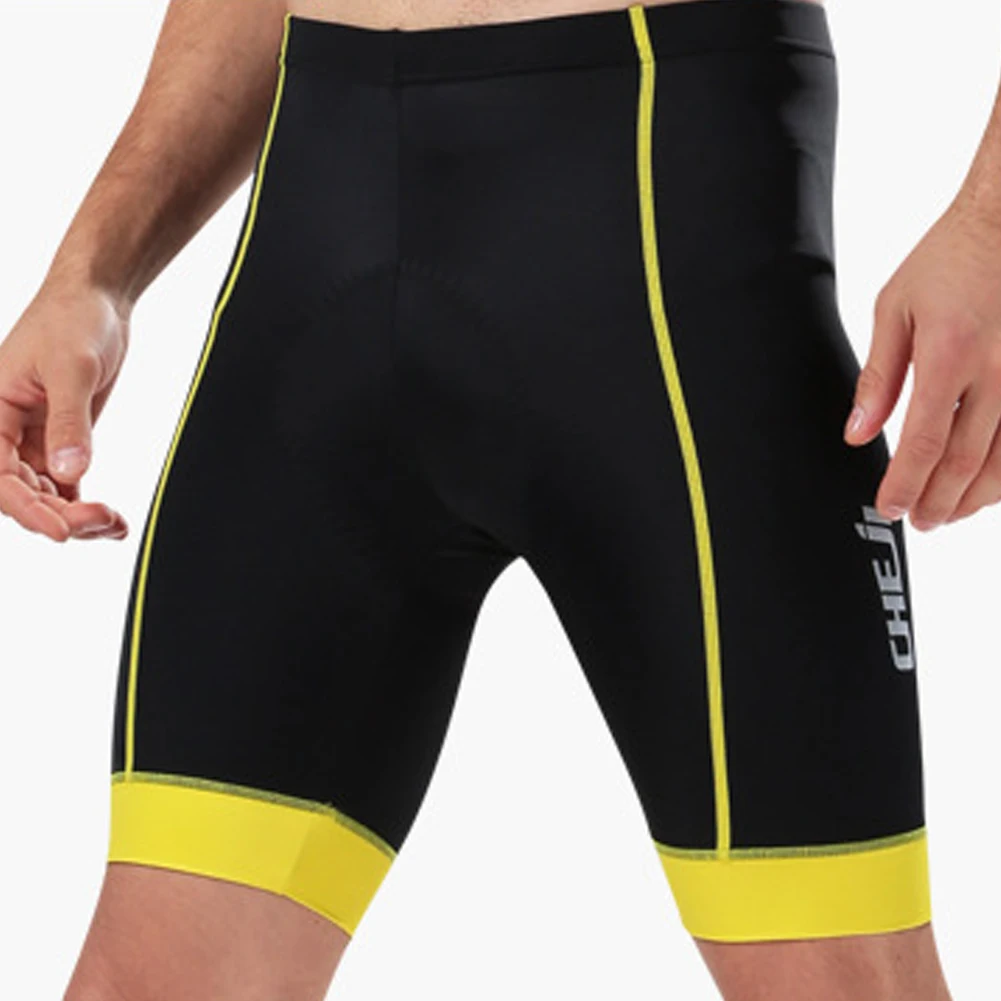 Pantalón corto de ciclismo para hombre con acolchado de silicona - imagen 2
