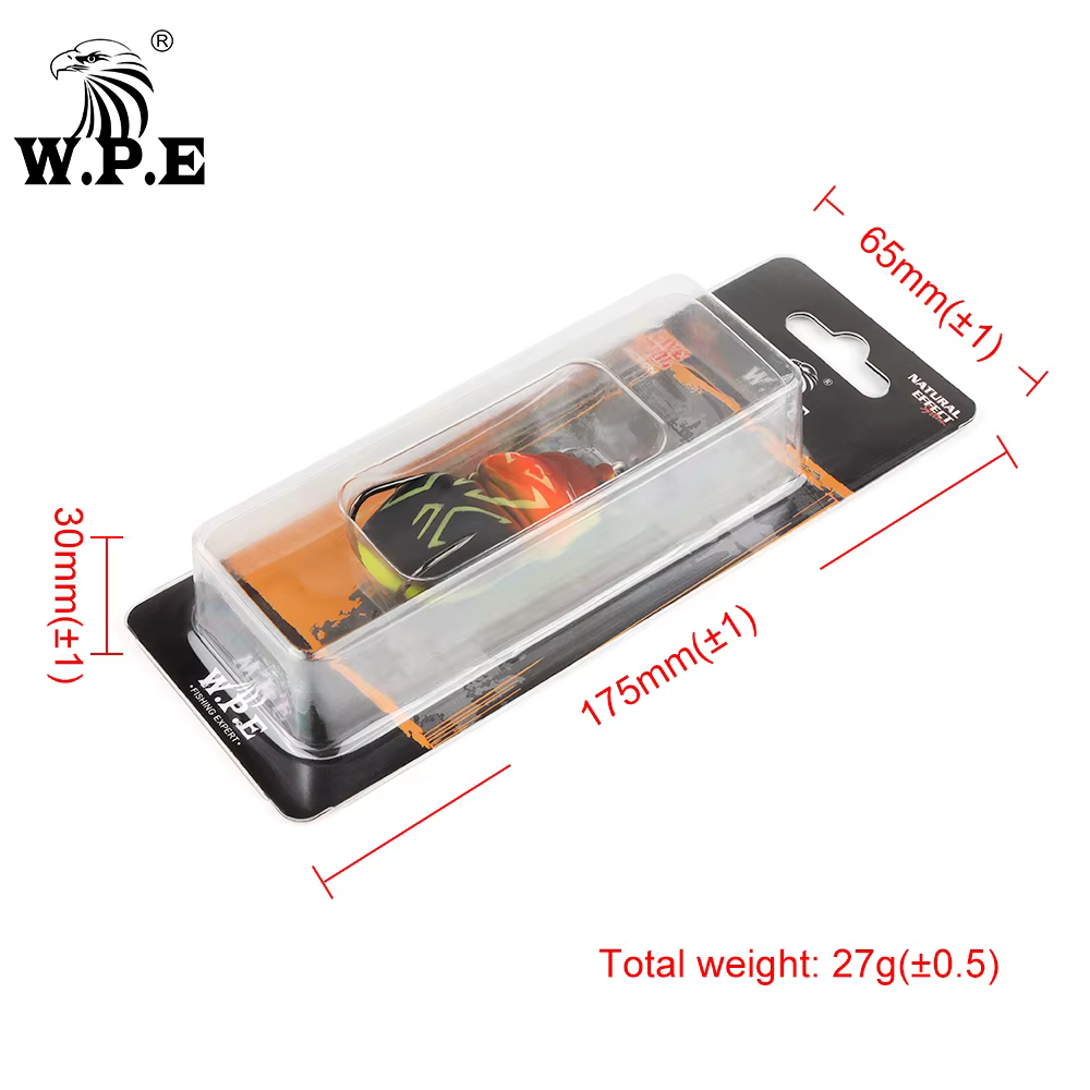W.P.E Swimbait Rana 12,5 g - Cebo silicona multicolor - imagen 2