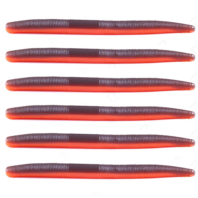 Lombriz de silicona para natación realista