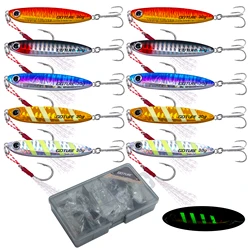 Goture Spoon Pirk Wobbler señuelo con triple anzuelo para trucha
