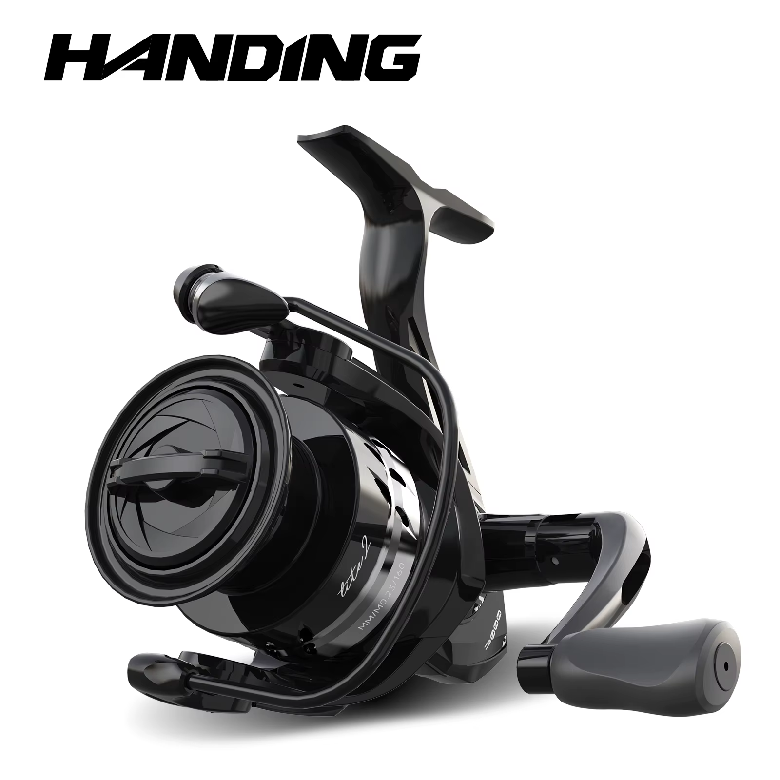 Carrete HANDING Lite – 3+1 Rodamientos, Relación 5.2:1 para Pesca