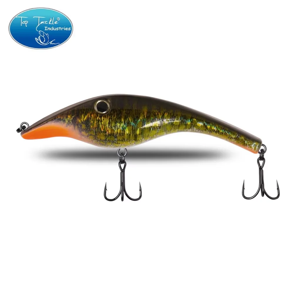 Señuelo Minnow Jerkbait para lucio con hundimiento lento y ojos 3D - imagen 5