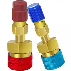 Kit de conectores rápidos de zinc para alta y baja presión