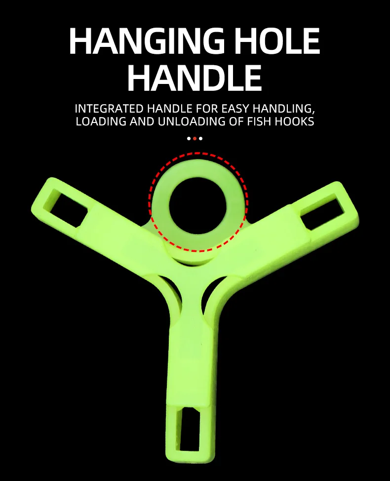 Accesorio práctico para anzuelos