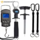 Pinza de labio y báscula digital electrónica de pesca de mano