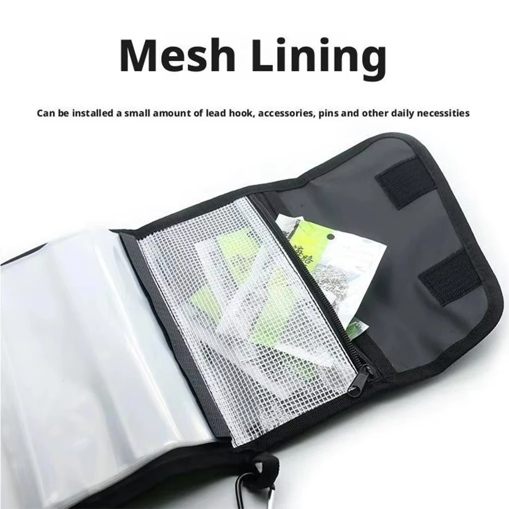 Bolsa de pesca impermeable de gran capacidad para aparejos