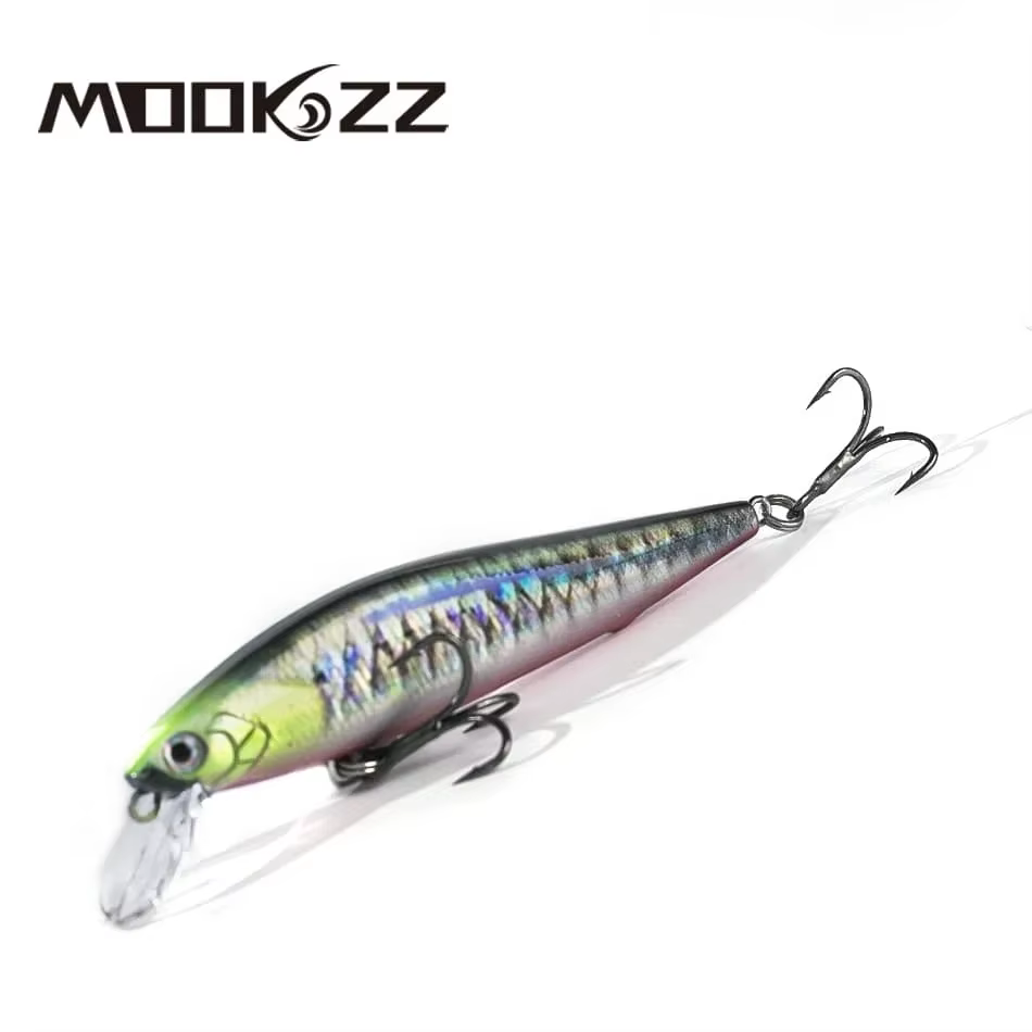 Señuelo Minnow Crankbait con ojos 3D para pesca de depredadores - imagen 5