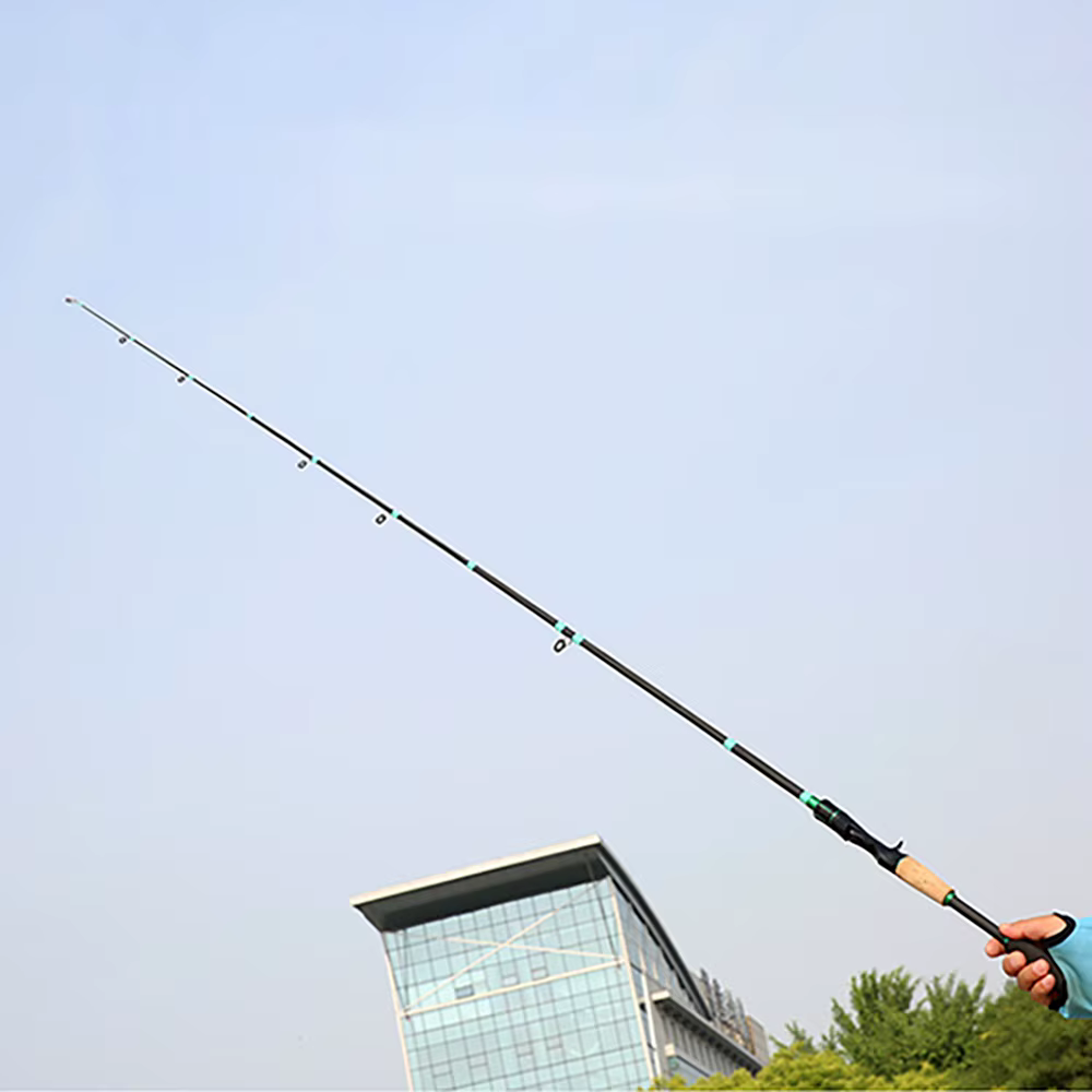 GHOTDA Caña de Surfcasting en carbono con secciones ligeras, portátil - imagen 3