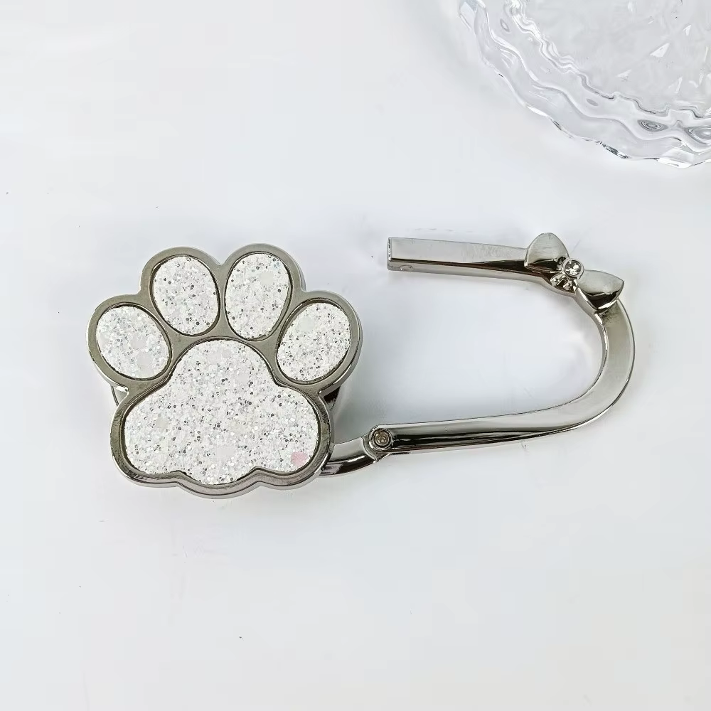 Colgador de Bolsos Diseño Patas de Gato Plegable y Ligero para Mesa - imagen 3