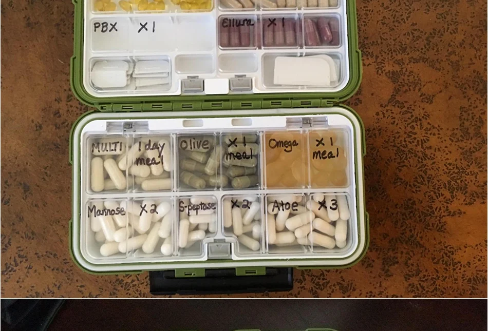 Uso real de la caja de aparejos