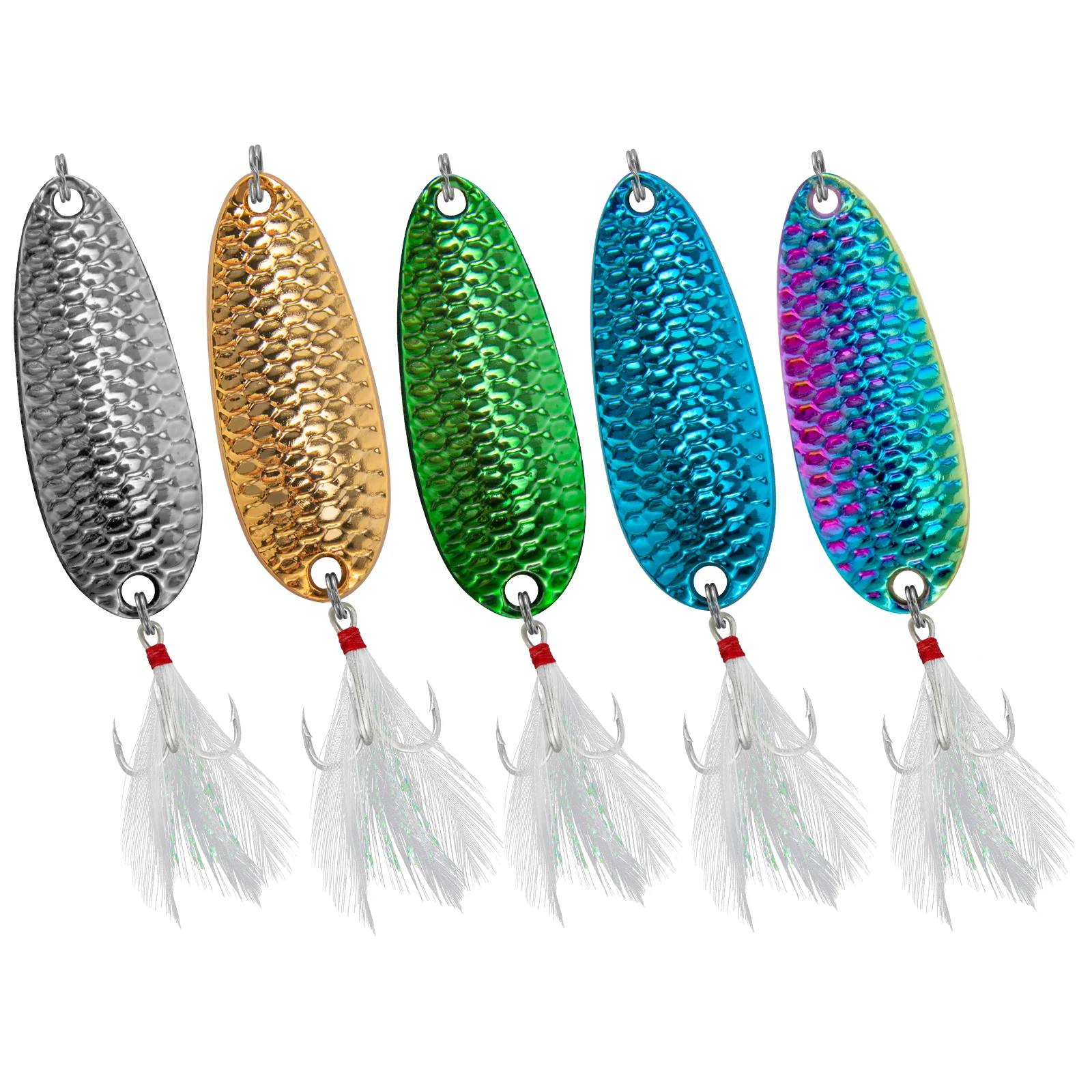 Cuchara Roostertail para trucha, lubina, salmón y agua salada - imagen 5