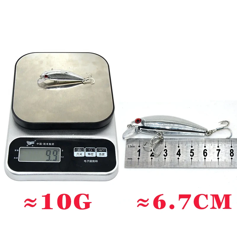 TAKEDO Minnow hundido Wobler señuelo para lubina, caballa y perca - imagen 2